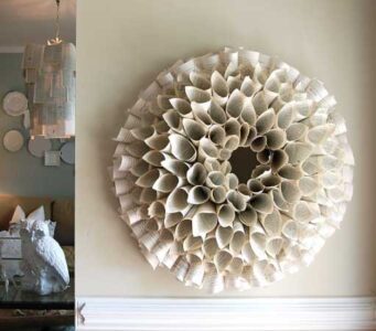 DIY Christmas Wreath Crafts: Pinterest Inspiration Image